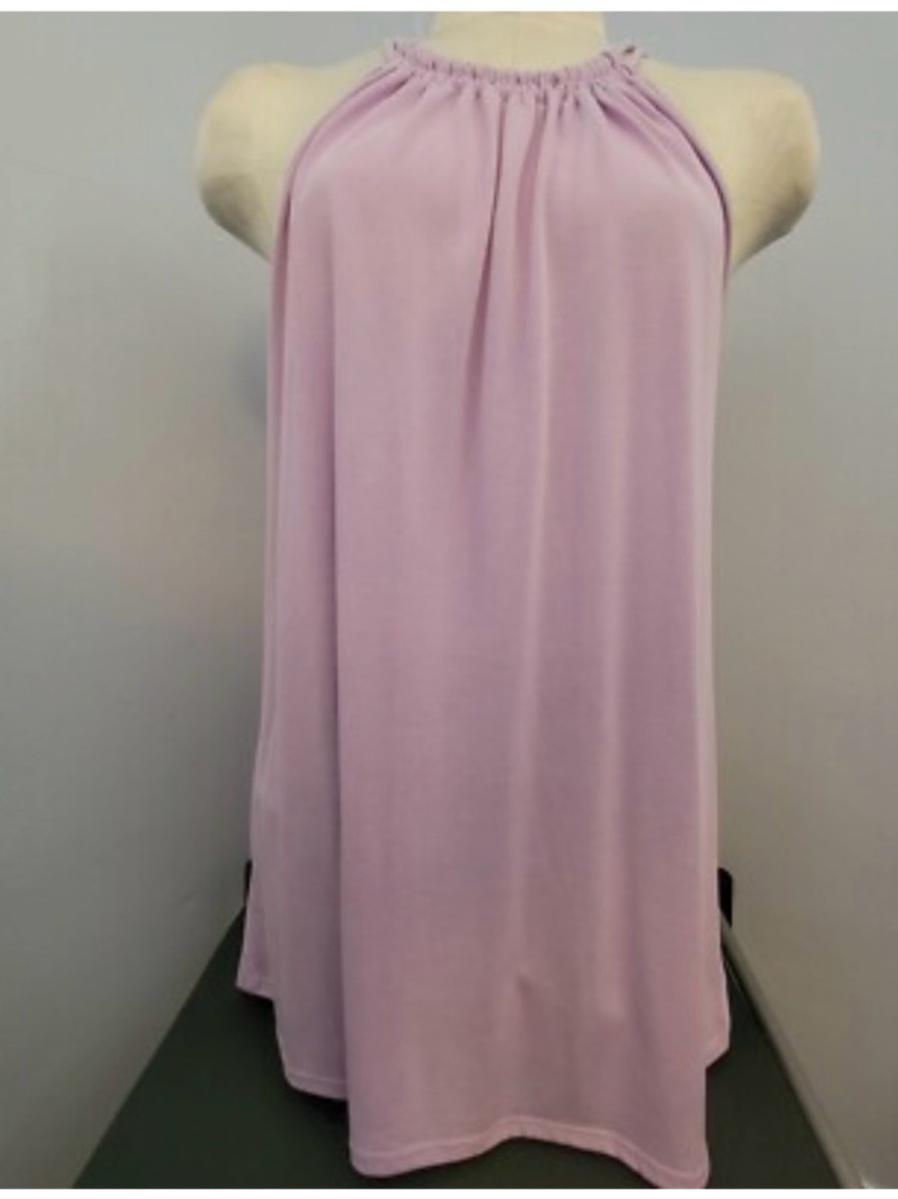 DL Lilac Halter Neck Blouse
